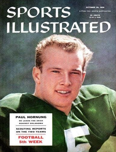 Paul Hornung, quarterback.