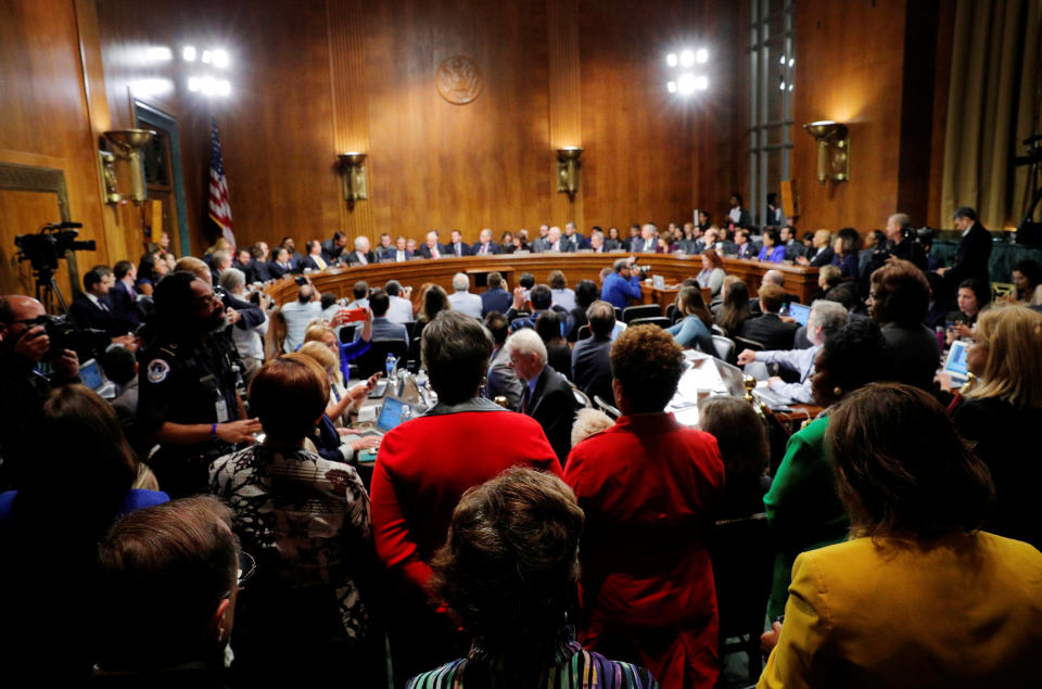 Senate Judiciary Committee votes on Kavanaugh nomination