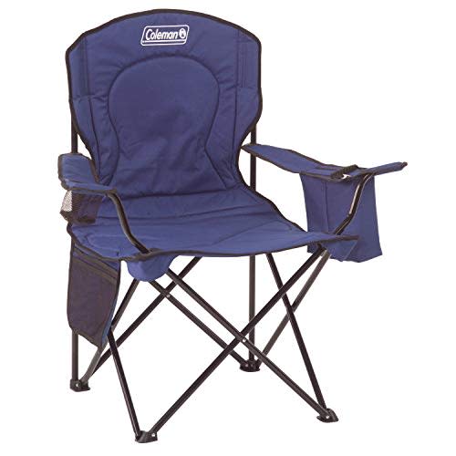 1) Coleman Cooler Quad Portable Camping Chair