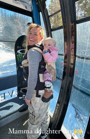 <p>Jamie Anderson/Instagram</p> Jamie Anderson and Misty Rose