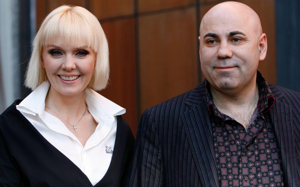 Iosif Prigozhin and his wife, the singer Valeria, in 2009 - Reuters/Alamy stock photo