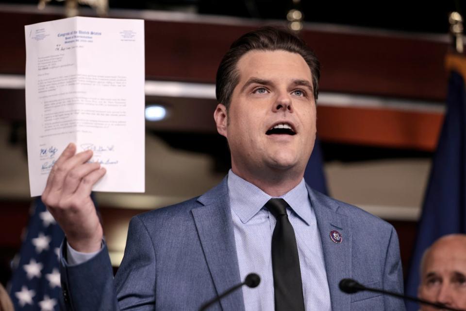 Rep Matt Gaetz (Getty Images)