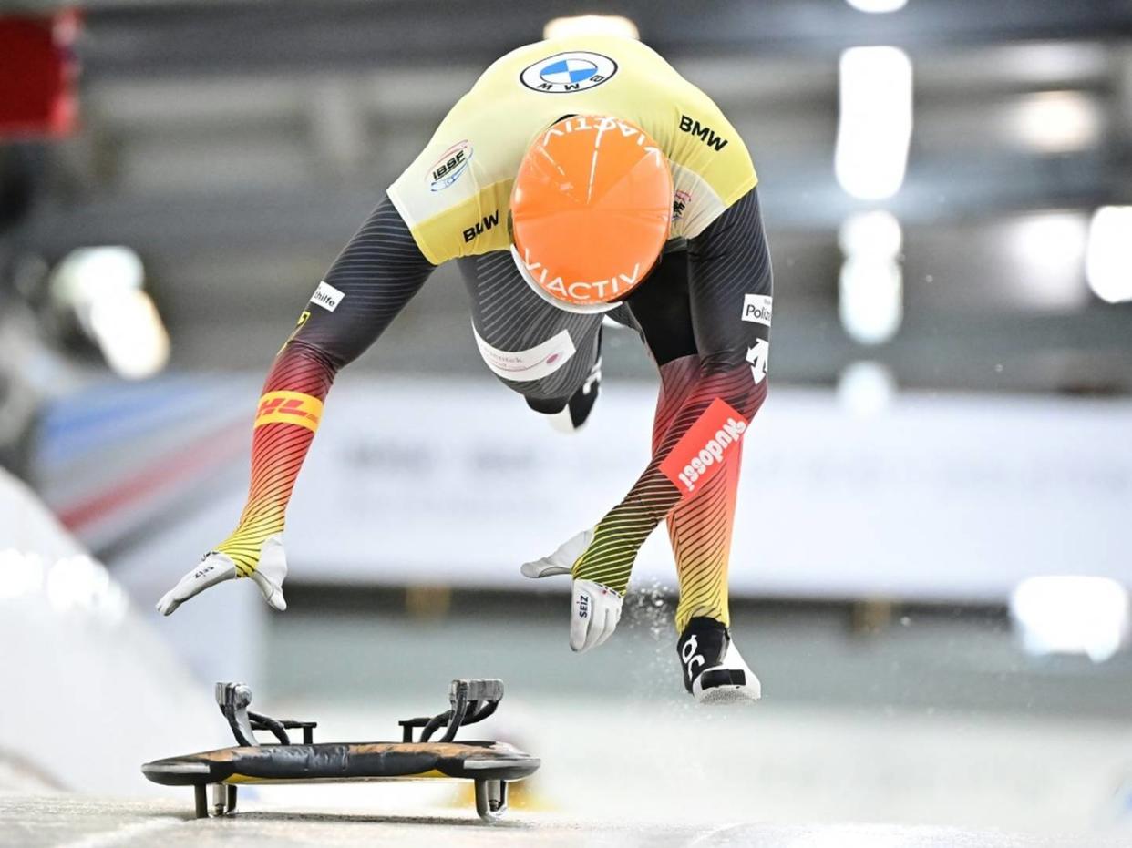 Skeleton: Jungk und Grotheer auf Podest, Hermann gewinnt - Lölling abgeschlagen