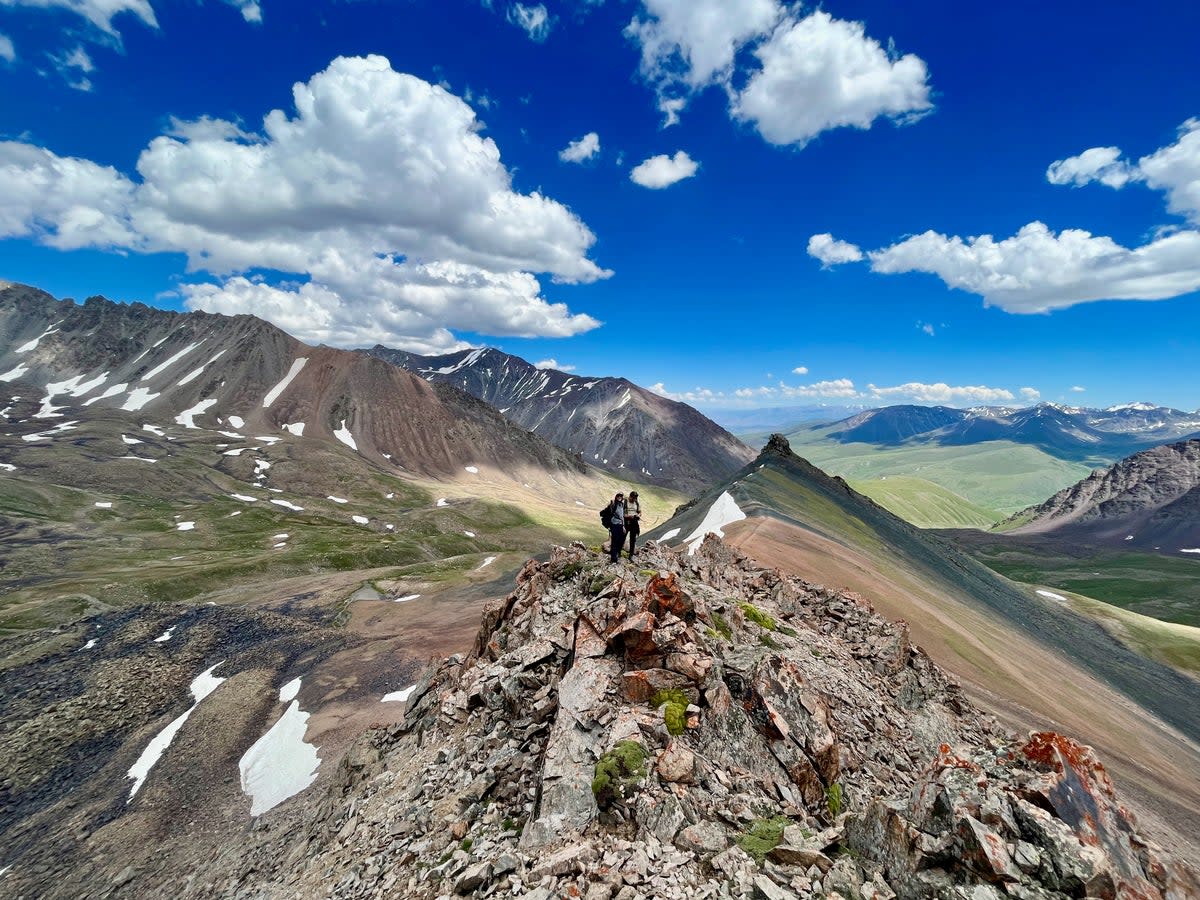 Kyrgyzstan’s mountainscapes make a spectacular backdrop to big cat hunting (Simon Pinson)
