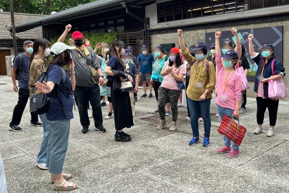 八里療養院為病友舉辦春遊活動