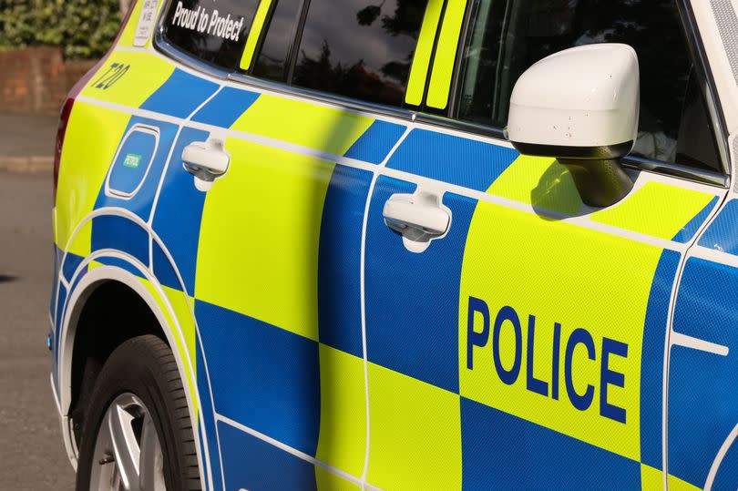 Generic Police pictures, police tape, police car, logo, stock, Northumbria Police