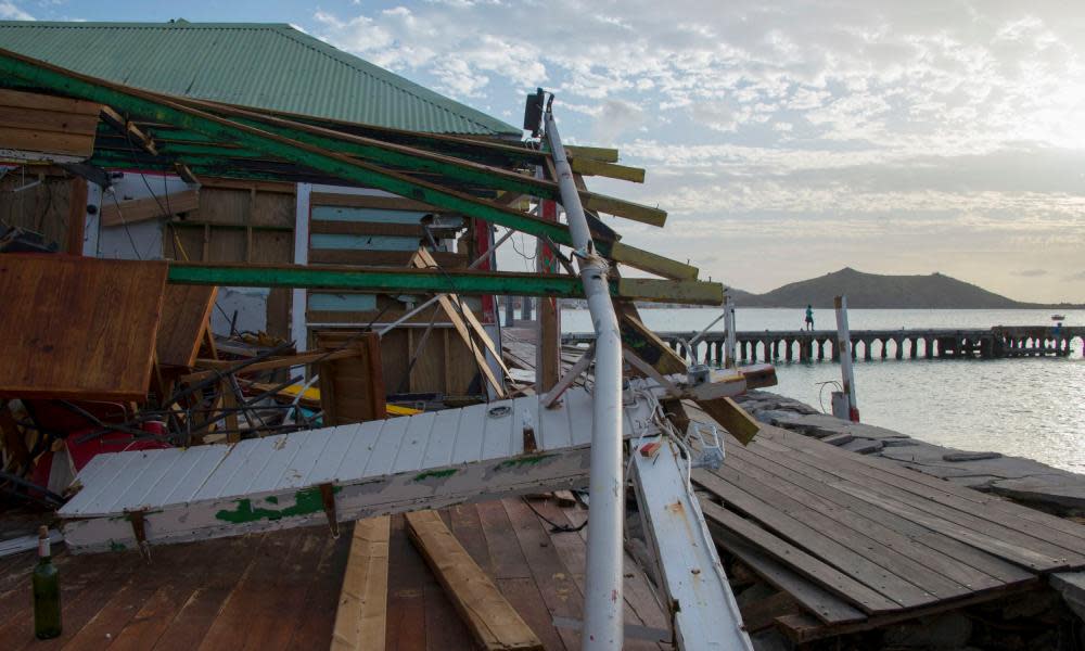 Damage from Hurricane Irma