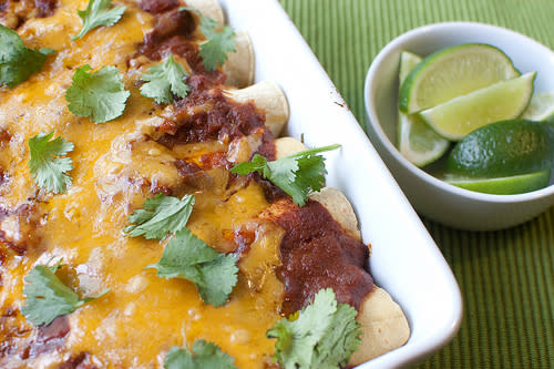 Vegetable Enchiladas