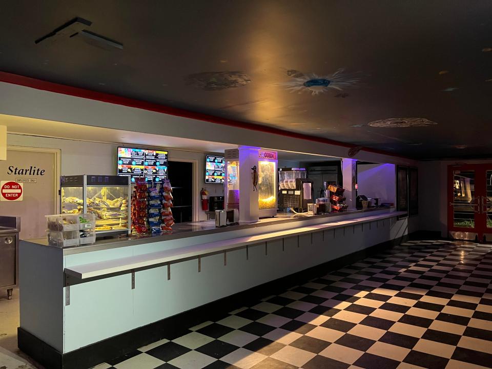 The Starlite Drive-in has updated its concession stand to better serve its customers.