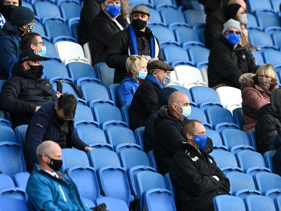 A general view of Premier League fans (Getty Images)