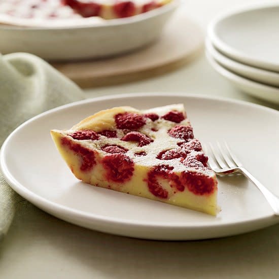 Raspberry Clafoutis