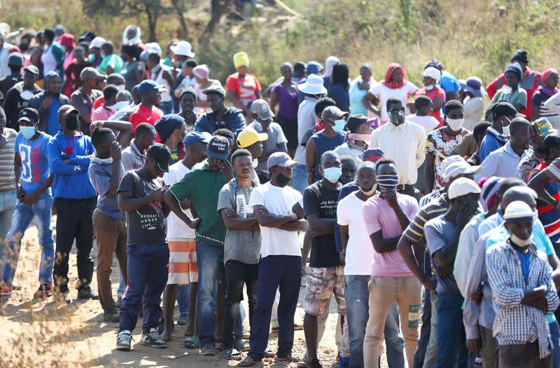 FILE PHOTO: Spread of the coronavirus disease (COVID-19) in South Africa