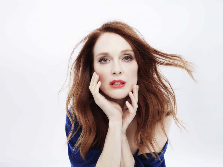 Hollywood actress Julianne Moore is the new face of Triumph's Florale campaign. (Photo: Triumph)