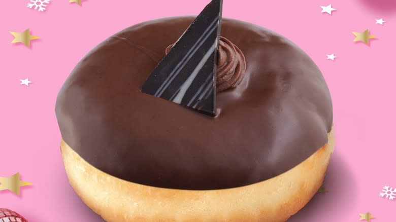 Choco Mandarin donut