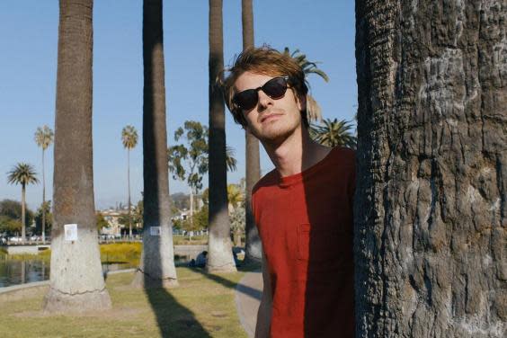 Andrew Garfield brings humour and charm to a character who could have seemed like a creepy misfit in ‘Under the Silver Lake’ (Mubi)