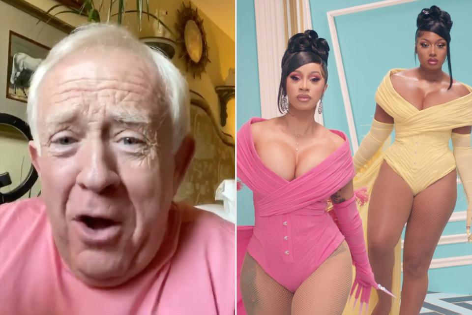 Leslie Jordan Hilariously Reacts to Cardi B and Megan Thee Stallion's  Sexually Explicit 'WAP'