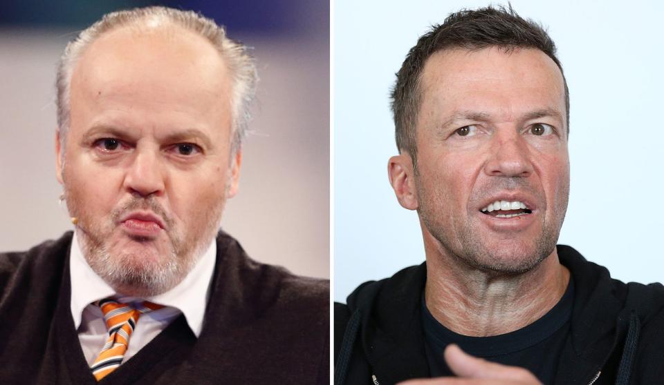 Hubert Kah und Lothar Matthäus