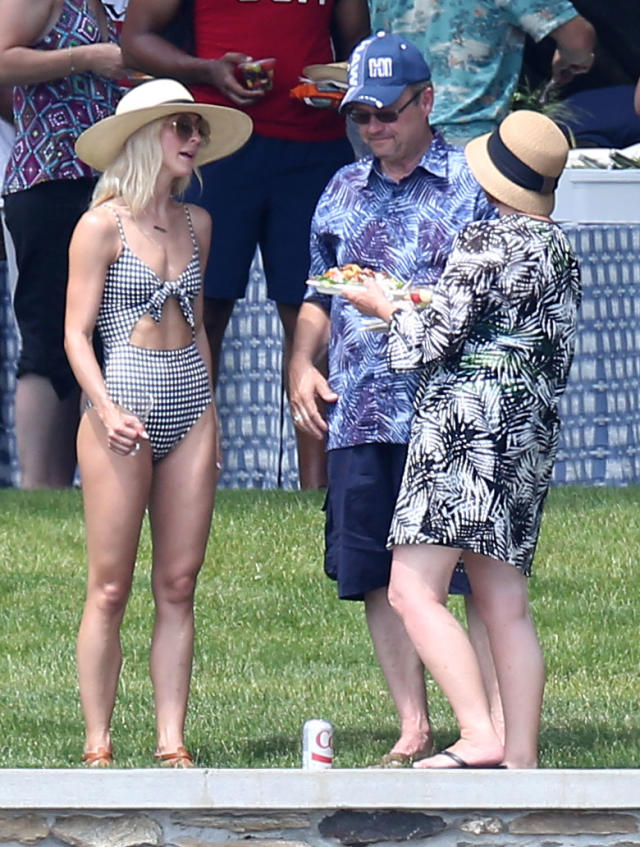 Julianne Hough's $926 bikini cover-up doesn't cover up much