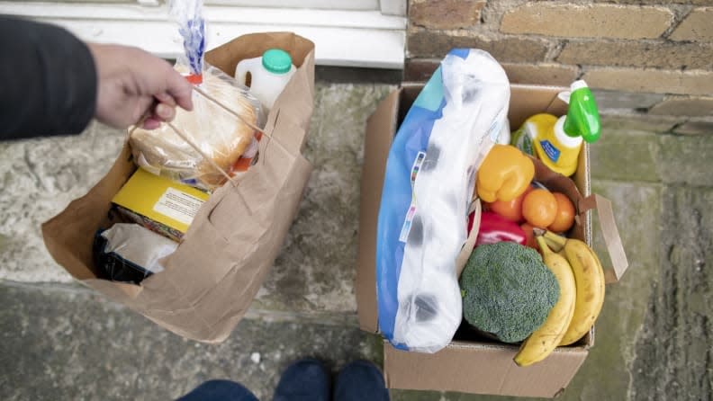 Avoid the store with a grocery delivery service.