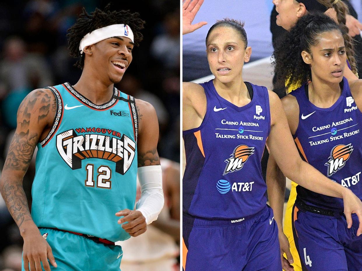 ja morant diana taurasi skylar diggins smith