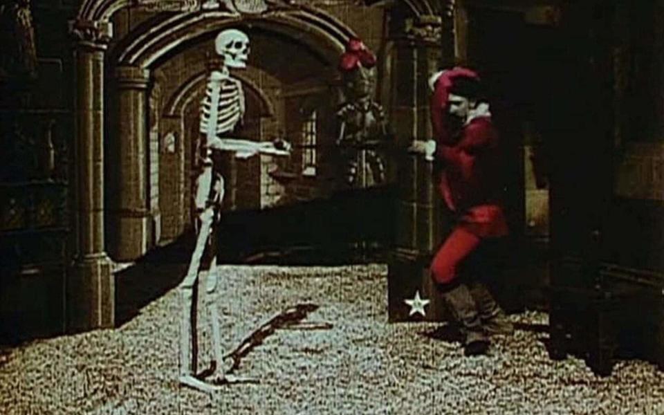 Le Château Hanté, or The Haunted Castle, a silent film directed by Georges Méliès - Alamy