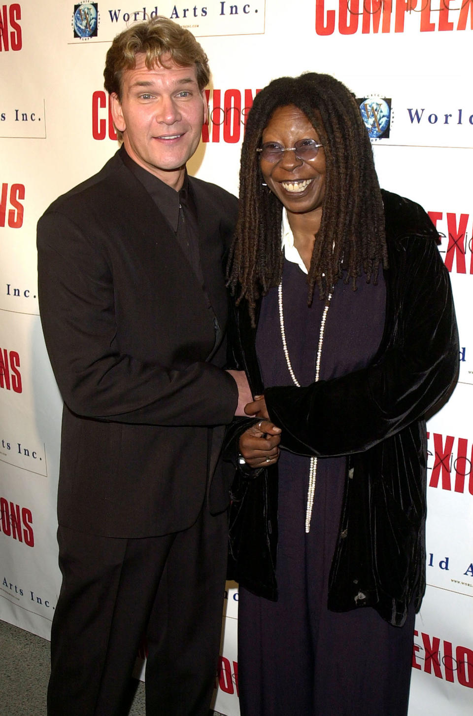 Patrick Swayze Whoopi Goldberg Bits and Pieces Memoir Reveals Her Past Drug Addiction and Famous Friendships