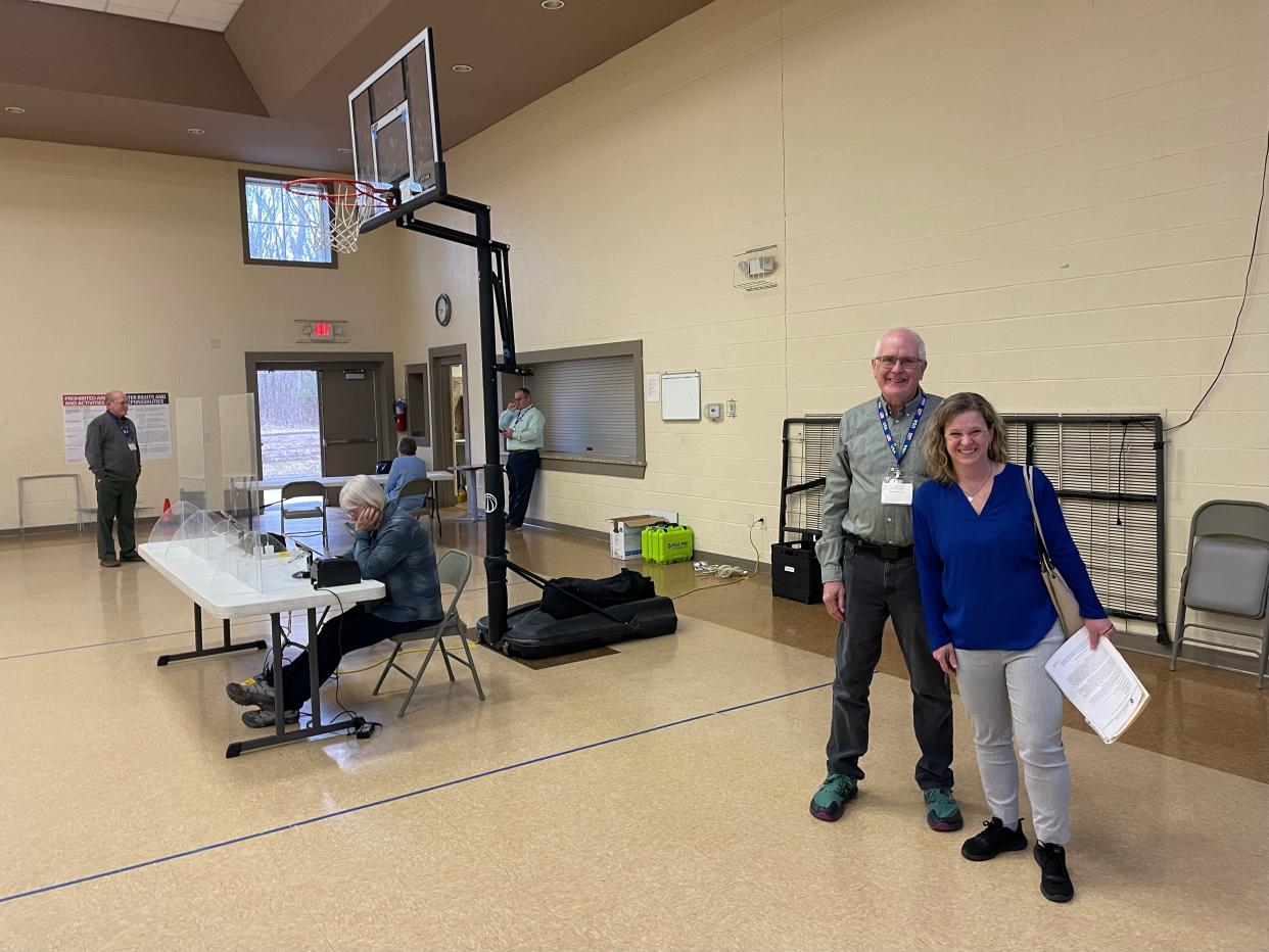 Scenes from the White Hill Church polling site on Super Tuesday, Mar. 5, 2024, in Augusta County, Va.