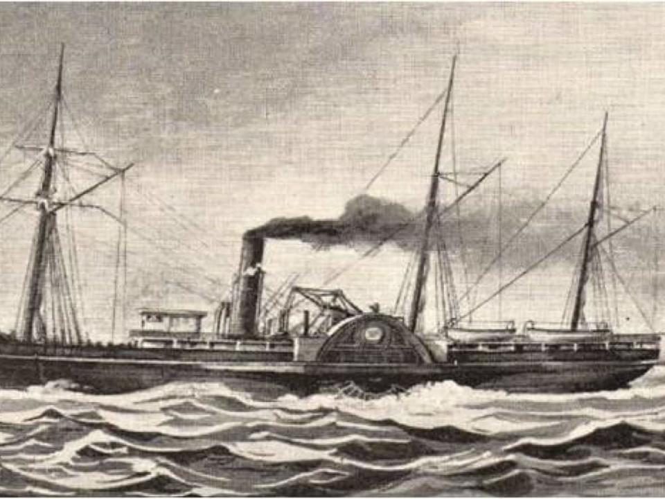 Как назывался первый железный винтовой океанский пароход. SS Pacific 1849. Экипаж Вашингтон. Пароходы Океанские 19 века фото. Золото перевозилось на английском фрегате "Оркни".