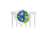 <b>Ocean Wonders Deep Blue Sea Soother by Fisher-Price</b><br><br>The Ocean Wonders Deep Blue Sea Soother is shaped like a clam shell and has a white, pearlized casing. Parents can choose from three different types of music that can play for up to 18 minutes: lullabies, classical and ocean sounds. In the soother, a crab plays peek-a-boo; a whale plays hide-and-seek; and a fish swims on a wave. Suggested price $54.99, recommended age from birth to 24 months.