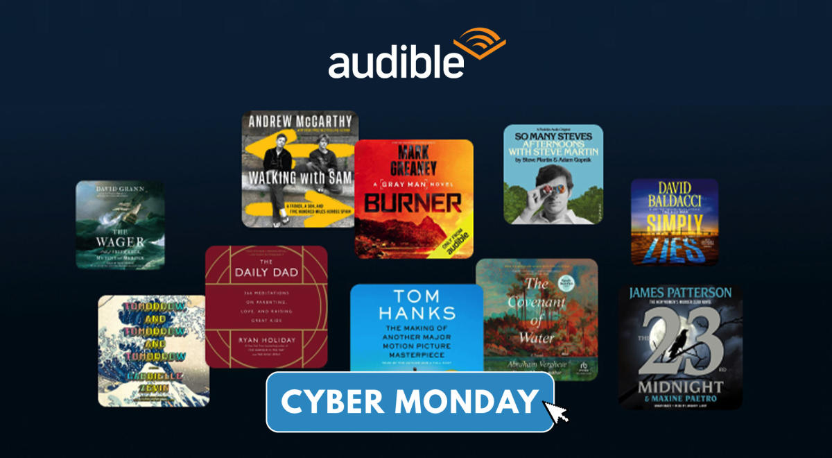 Audible Cyber Monday sale brings a Premium Plus membership down to 6