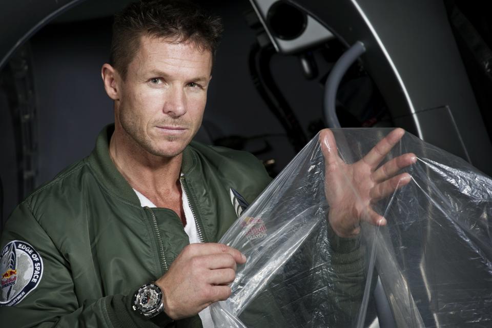 Felix is a seasoned BASE jumper and extreme skydiver. (Red Bull Stratos)