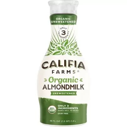 Califia Farms Organic Unsweetened Almond milk