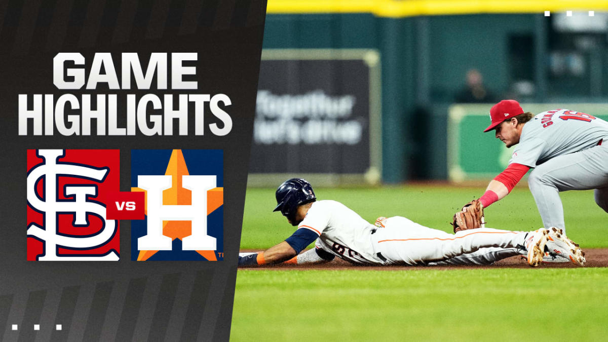 Highlights of the Cardinals vs. Astros Game – Yahoo Sports