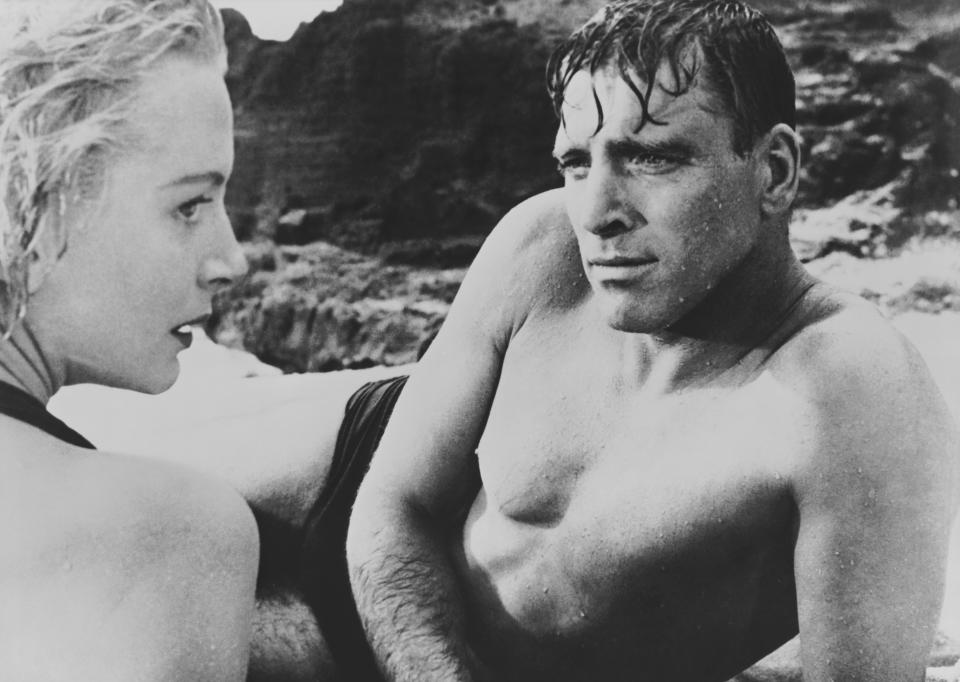 A still from the movie From Here to Eternity