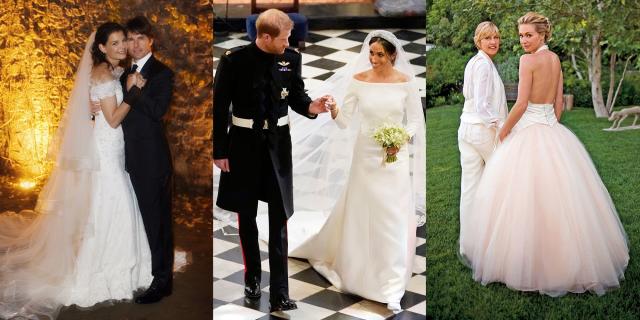 The 30 Most Amazing Celebrity Wedding Dresses Of All Time