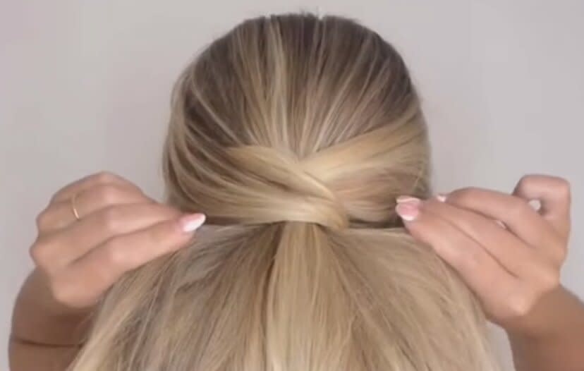 This Criss-Cross Ponytail Trick Is the Easiest Way To Elevate Your Look In  30 Seconds