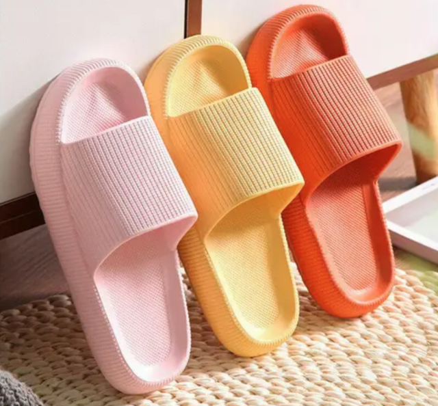 Pillow slides are the latest 'ugly' shoe trend to go viral on