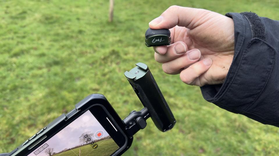 Man holding the SmallRig x Brandon Li Mobile Video Kit