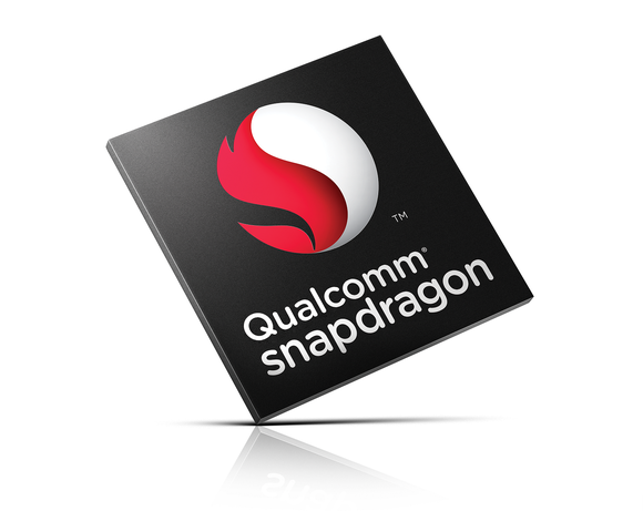 A rendering of a Qualcomm Snapdragon chip.