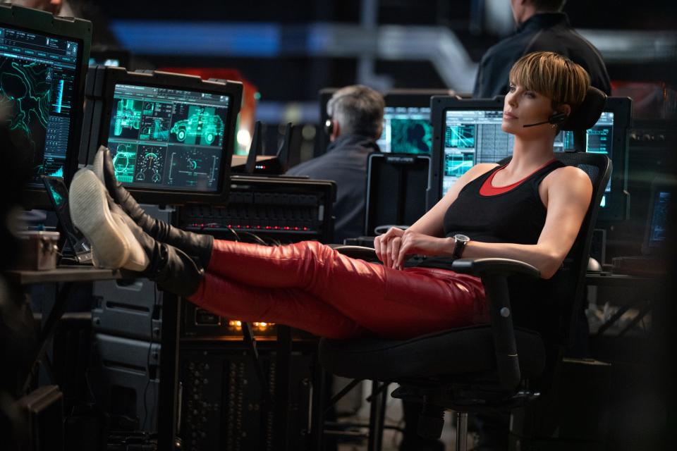 Charlize Theron as Cipher in Fast 9