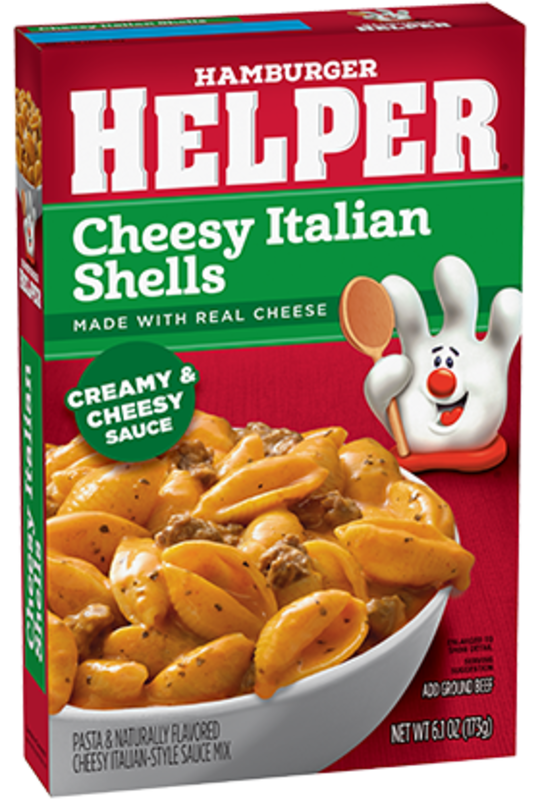 <p>Hamburger Helper</p>