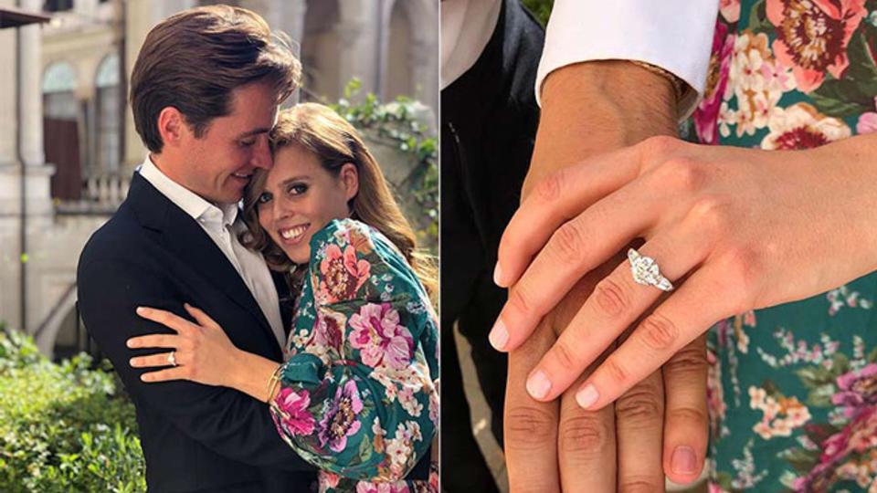 princess beatrice engagement ring photo