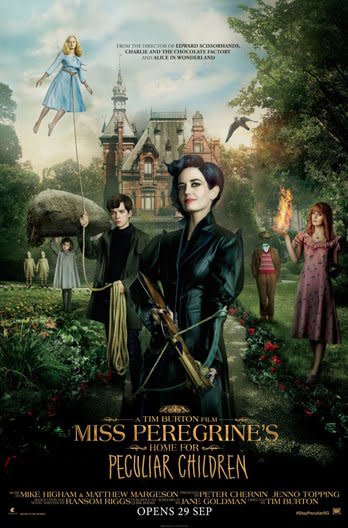 Miss Peregrine's Home for Peculiar Children. Credit: Golden Village CinemasMiss Peregrine's Home for Peculiar Children. Credit: Golden Village Cinemas