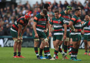 <p>Finn Russell was impressive at Welford Road with 14 points.</p>