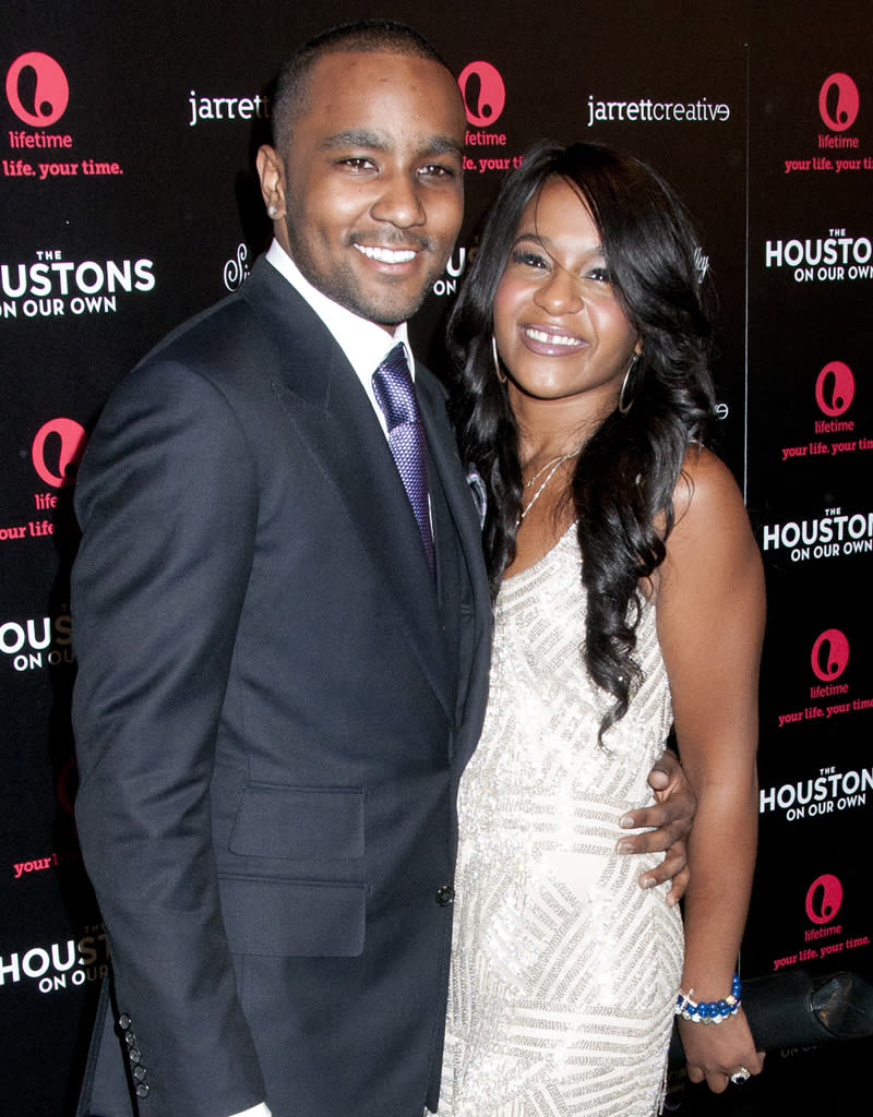 We're not sure whether we should be sad about this breakup, or just relieved. Bobbi Kristina Brown, 19, and her 22-year-old fiancé, Nick Gordon, who also happens to be the boy that Bobbi Kristina's mom Whitney Houston raised as a son, decided to call off their romance and, you know, just go back to being essentially siblings in late November. Gordon tweeted the news of the split, which <i>conveniently</i> happened a few weeks into the run of Lifetime's new reality series about the Houston clan, "The Houstons: On Our Own."