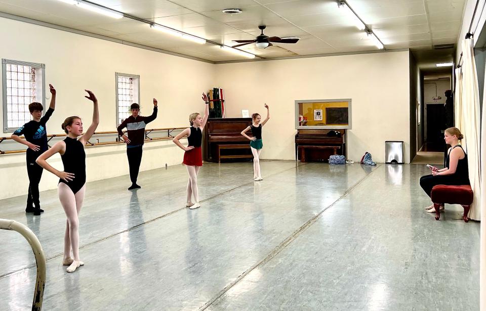 Redding Arts Project dance classes were about 75% full in June 2022 after a two-year hiatus.