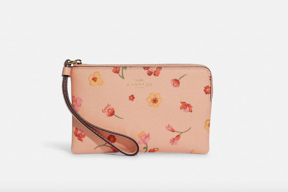 Coach Key Pouch With Mystical Floral Print in 2023