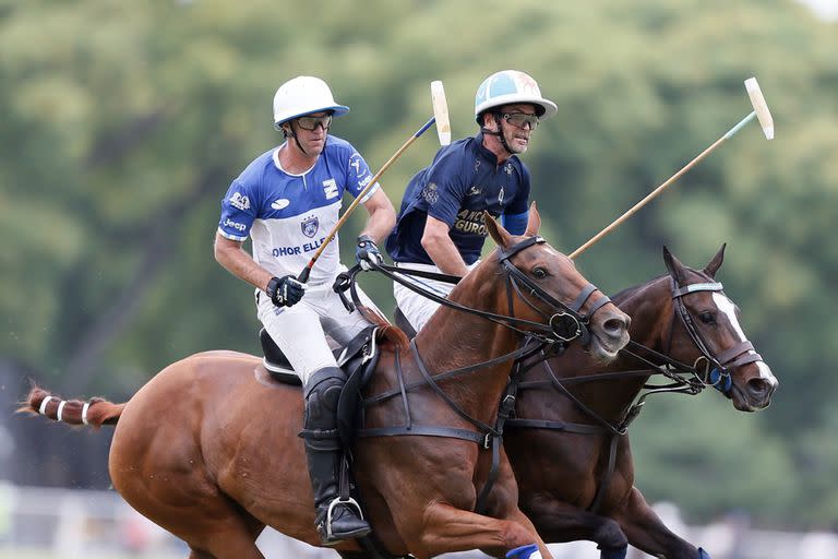 Así peleó cada bocha Adolfito Cambiaso. En la acción, ante Gonzalito Pieres