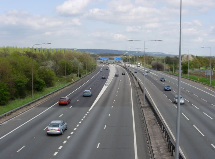 Noye killed Mr Cameron on a slip road on the M25 in Kent (Geograph/stock photo)