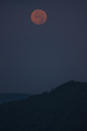 The Blue Moon full moon of July 2015 shines over Table Rock Mountain in South Carolina in this amazing view by photographer Shreenivasan Manievannan on July 31, 2015.